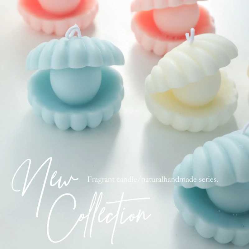 Aromatherapy Candle Pearl Shell Style Home Decoration Souvenir Home Fragrance Birthday Gift C251015