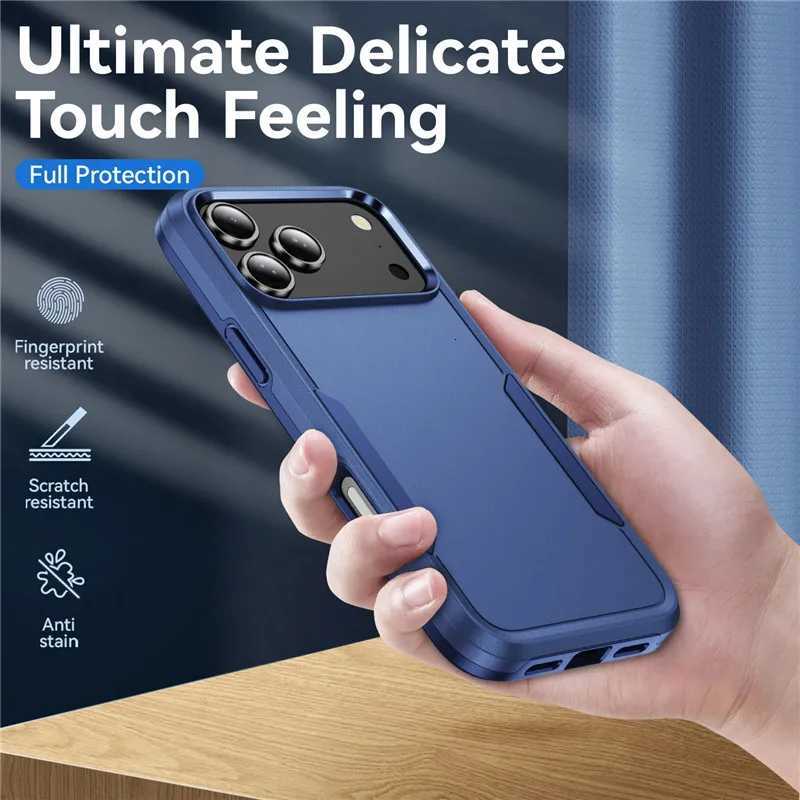 Heavy Duty Armor Shockproof Phone Case For iphone 17 Pro Max 5G iphone17 Air 17Pro Hard PCTPU Protector Back Cover T251015