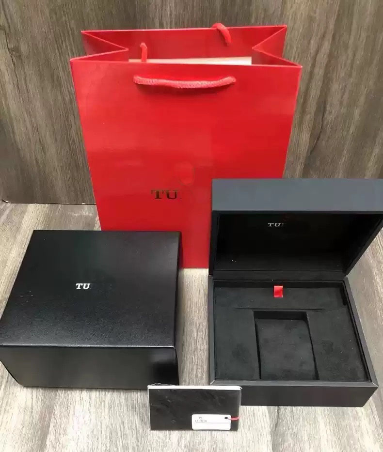 Designer Watch Boxes Black Box Storage Box Watch Box Top Quality Packaging Portable Bag With Handbag