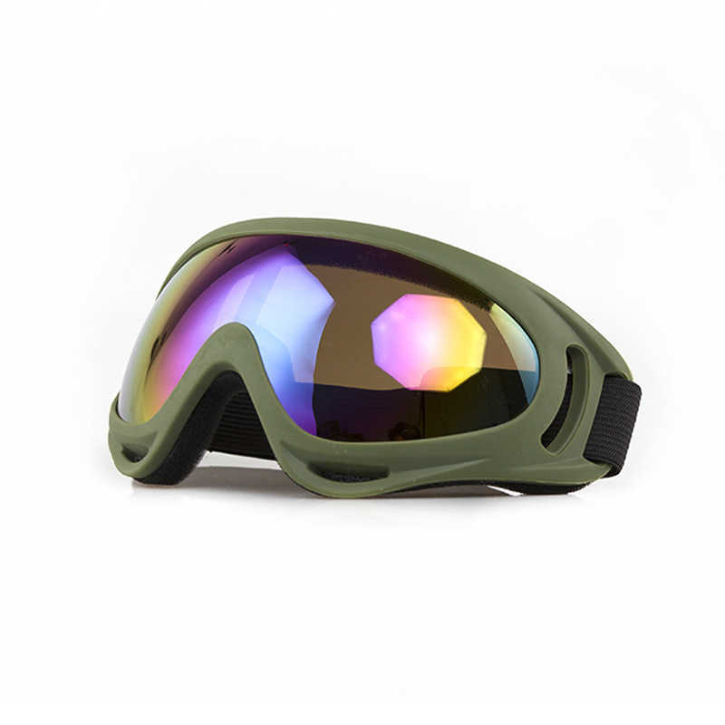 X400 Goggles Childrens Cycling Glasses Boys and Girls Speed Skating Roller Skating Windproof Sand Pollen Windshield Goggles Lenses H251015