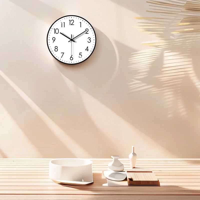 Wall Clock 8 Inch Silent NonTicking Wall Clocks Battery Operated Decorative for Home Kitchen Office Bedroom Bathroom Niditon C251015