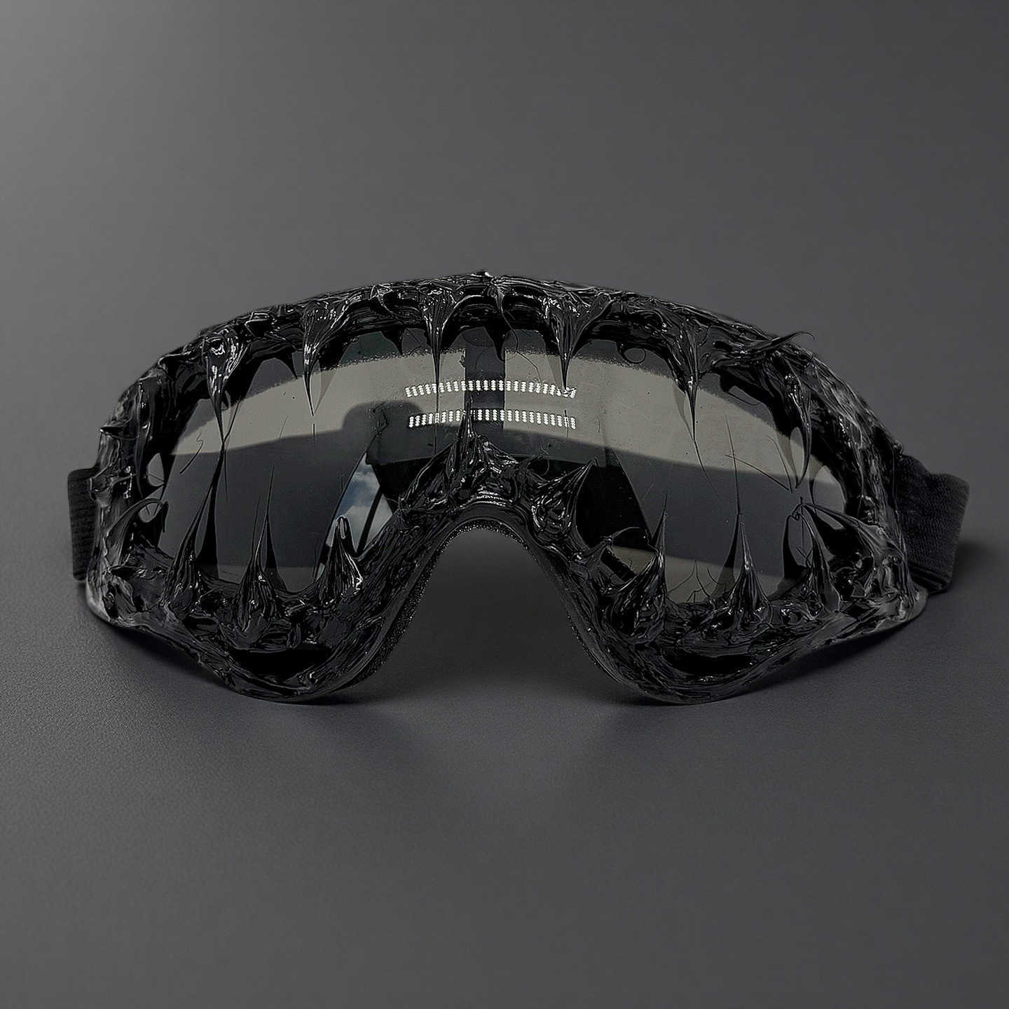 2025 New Gothic Dark Style Epoxy Goggles for Men and Women Unique Cool Theme Party Sunglasses H251015