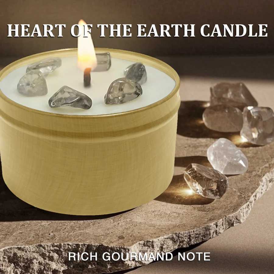 Scented Candles 3oz Crystal Ritual Scented Candle with Soy Wax Suitable Daily Use Holiday Gifts Use Halloween Home Decor C251015