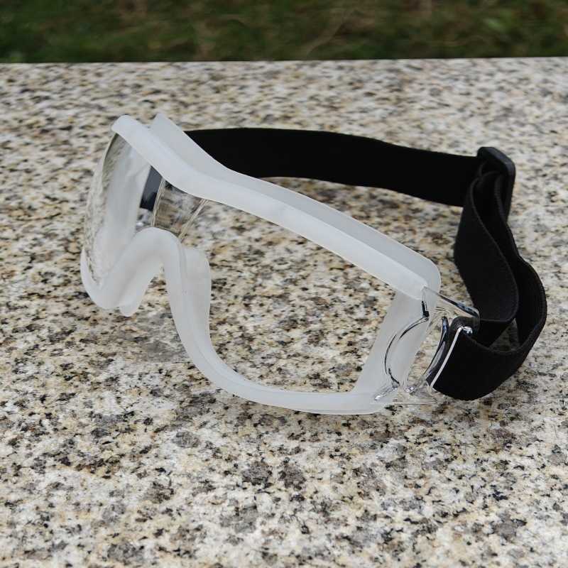 Childrens Goggles Reinforced Hd Windproof Sandproof Dustproof Transparent Protective Glasses Labor Protection Goggles Protective Eye Mask H251015