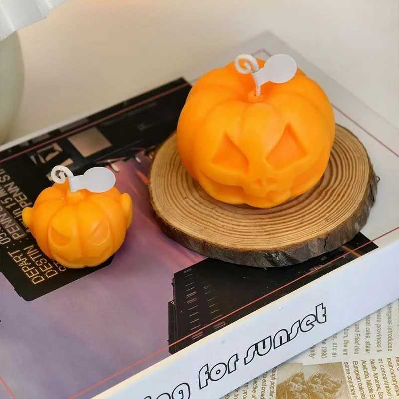 Halloween Aromatherapy Candle Atmosphere Companion Handmade Gift for Girls Pumpkin Shaped Candle Ornament C251015