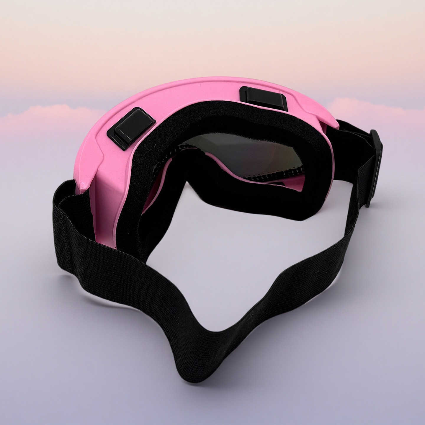 Colorful Fashion Sparkling Diamond Goggles Antifog Dustproof Outdoor Large Frame Motorcycle Ski Goggles for Men and Women H251015