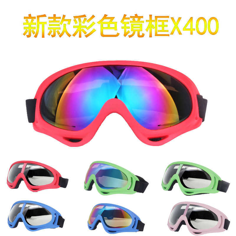 X400 Goggles Ski Goggles Sand Goggles Mountaineering Riding Electric Welding Sports Goggles H251015