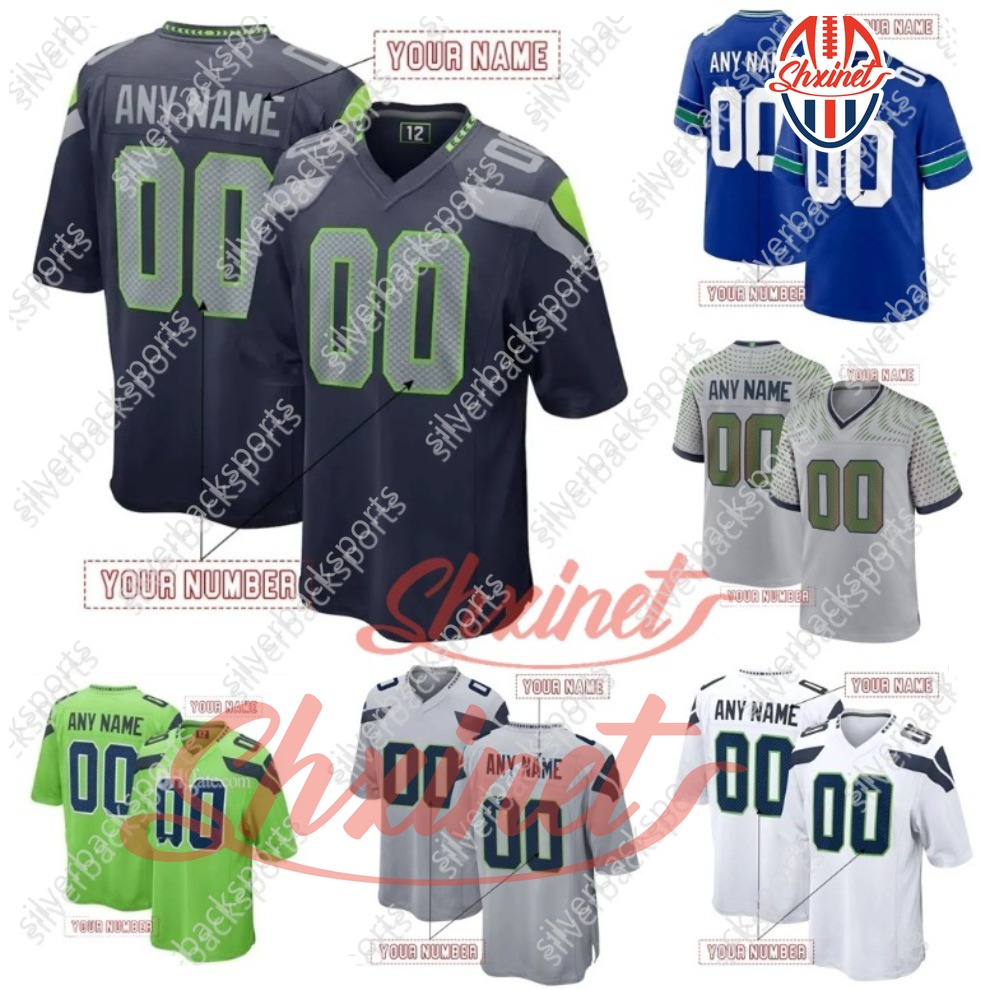 Football 2025 Rivalries Jerseys Cooper Kupp Darnold Smith-Njigba Walker III Love Any Name Number Embroidered Support Letter Number