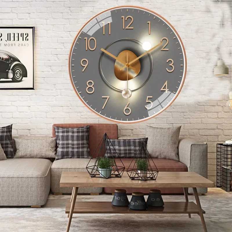 8 Inch Fashion Simple Wall Clock Quiet Bedroom Decorative Clock For Living Room Dining Room Study Room C251015