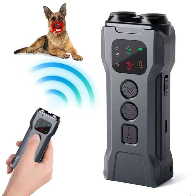 LXAA Effective Bark Control Portable Training Ultrasonic Dog Behavior Correction Device