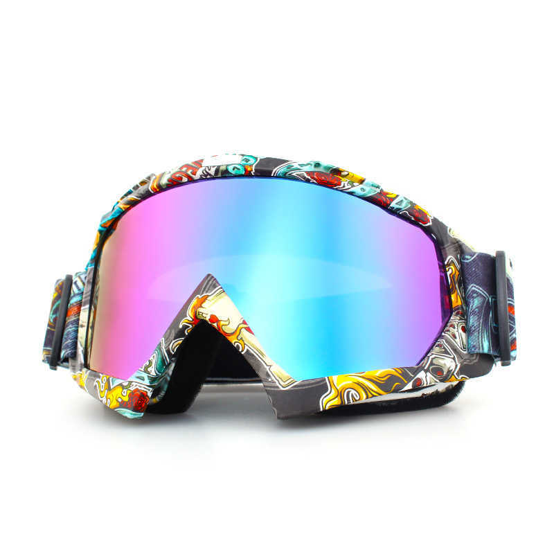 Riding Windproof Glasses Anti Twist Anti Fall Goggles Dustproof Motorcycle Crosscountry Goggles Ski Goggles H251015