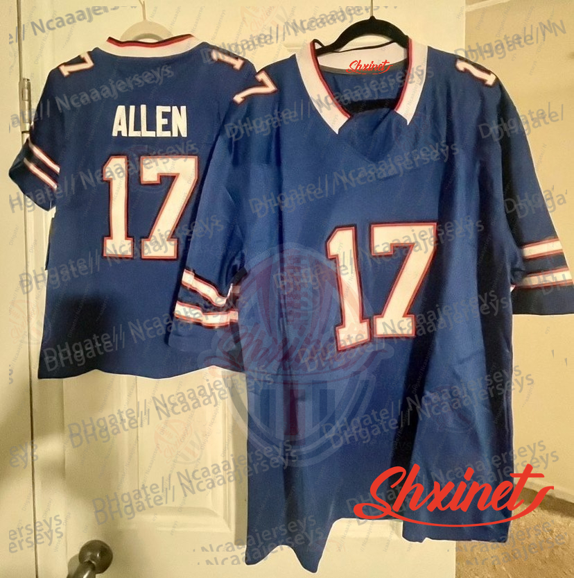 Custom Josh Allen Keon Coleman Dalton Kincaid Football Jersey Gabriel Davis Von Miller Dion Dawkins Dawson Knox Bruce Smith Joe Andreessen