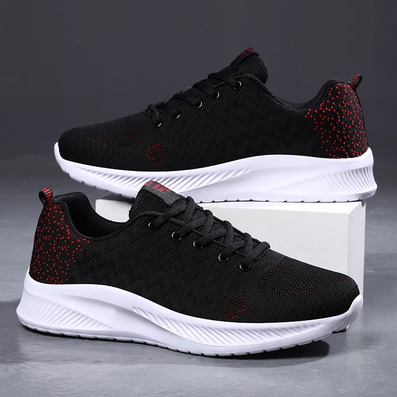 ELUVA Men Running Shoes Athletic Shoes Sports Sneakers Non Slip Breathable Comfortable Walking Jogging Casual Durable 251013