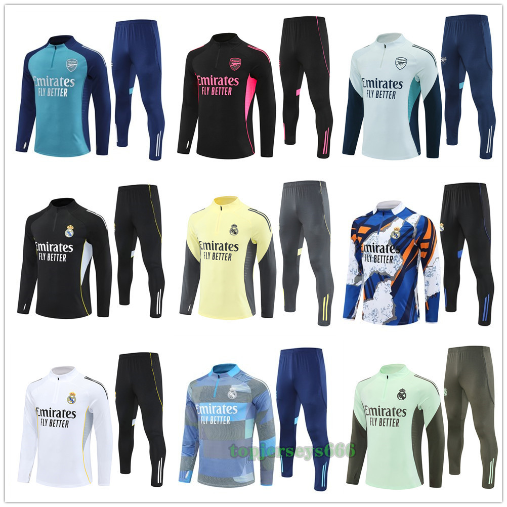2025 2026 arsen madridsoccer tracksuit Men and kids kit 24 25 26 football tracksuit jersey training suit Survetement Foot chandal futbol tute