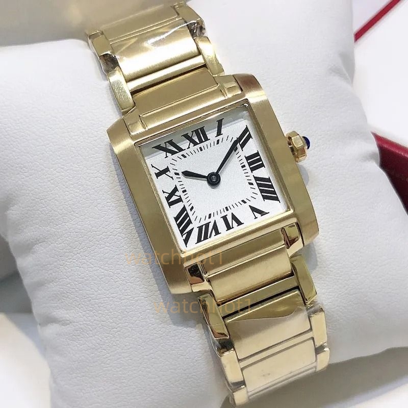 classic and fashionable women's wristwatch Stainless steel straps in 20mm and 25mm sizes are available for free shipping