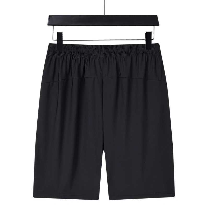 Summer Shorts Gym Fitness Men Plus Size Casual Shorts 6XL 7XL 8XL Big Size Shorts Men Ice Silk Stretchy Beach Shorts BreathableT251015