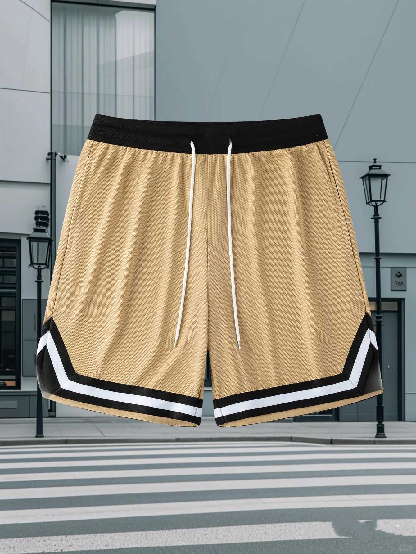 2526 Summer New Mens Sports Fitness Shorts Men Basketball Game Training Running Casual Loose QuickDrying FivePoint PantsT251015