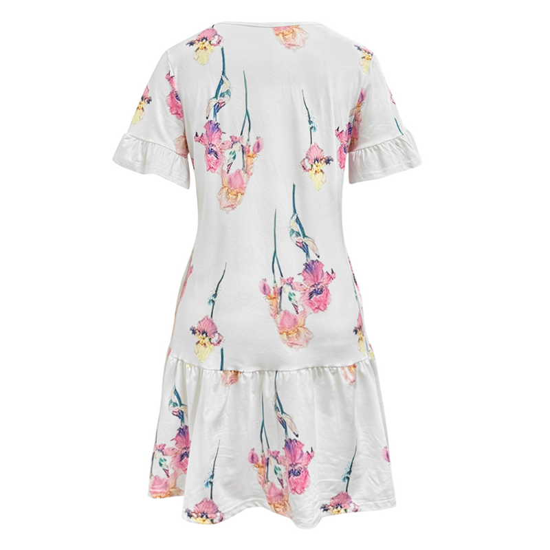 Elegant Womens Long-Sleeve Ethno-Vintage Print Maxi Dress for Cool Seasons - Casual Chic Design-CF52850