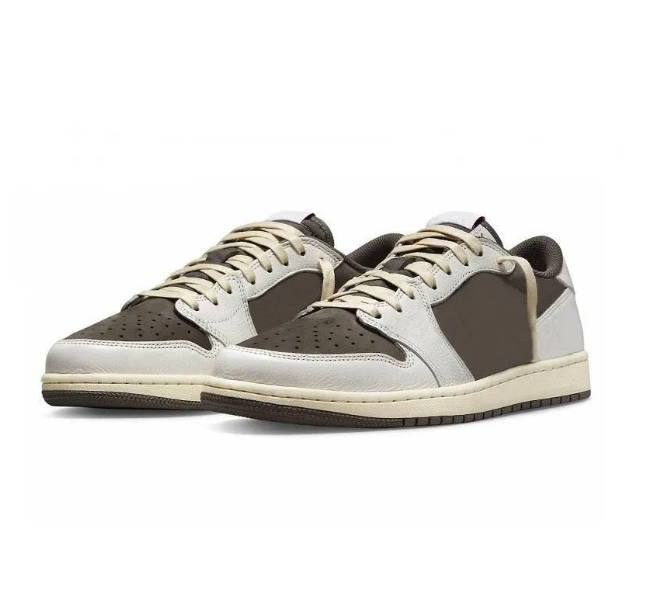 Travis Authentic Cactus Jack fragment design Low OG SP x TS Sail 1S High Military Blue Womens Mens Reverse mocha Sneakers Men Women Sports Shoes Original