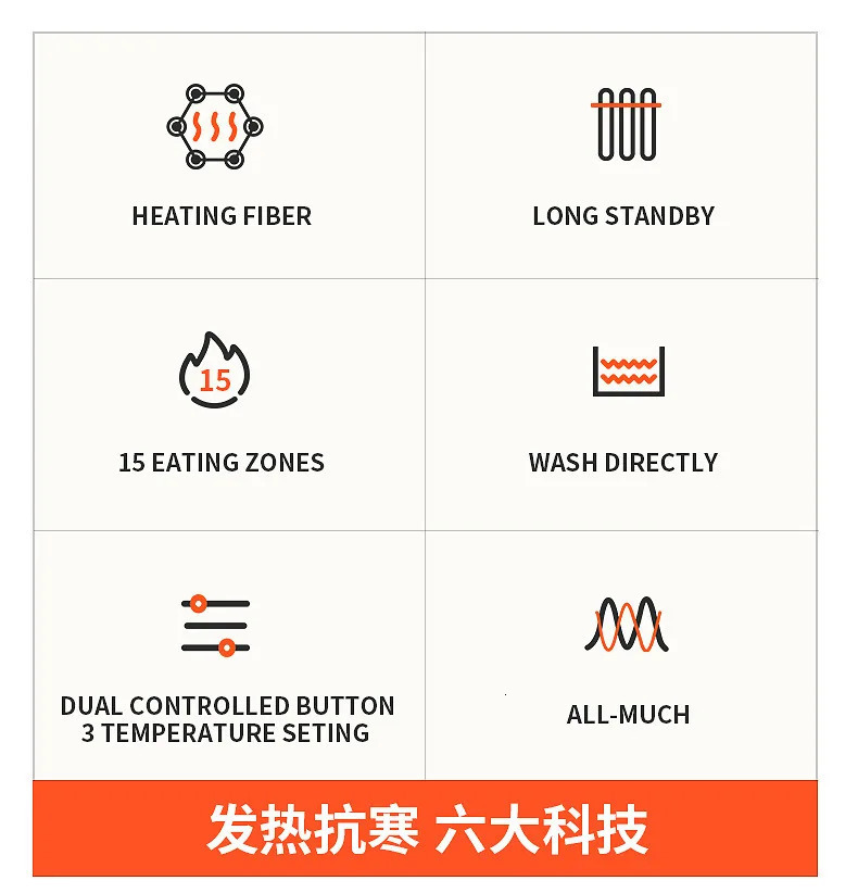 21 Heated Vest Zones Electric Heated Jackets Men Women Sportswear Heated Coat Graphene Heat Coat USB Heating Jacket For Camping 251013 - view 7