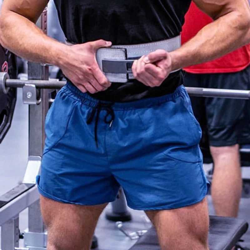 Spring Summer Mens New Casual Shorts Solid Color Slim Fit Stretch Shorts Men Leisure Quickdry Breathable ShortsT251015