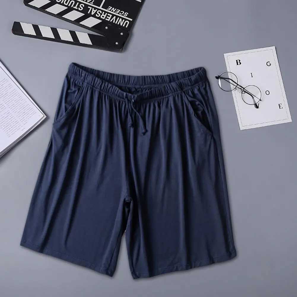 Men Silky Shorts Modal Summer Men Pajama Shorts Stay Cool Comfortable Men Shorts Allmatch Drawstring Shorts Men AccessoriesT251015