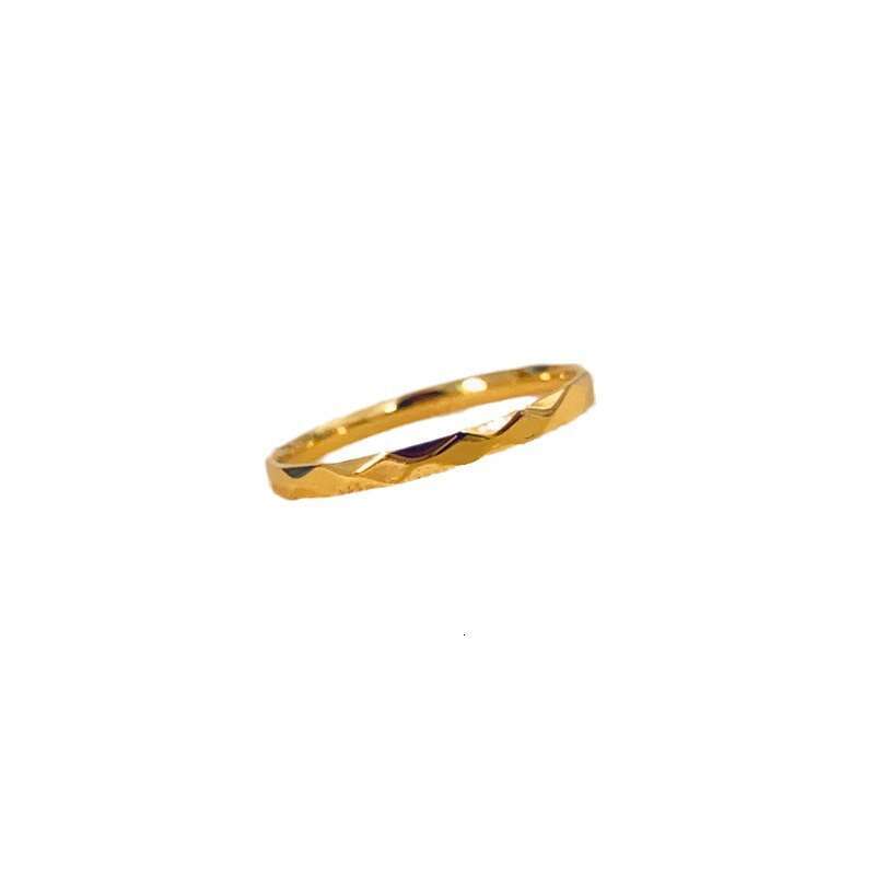 Ring Designer Luxury rings jewelry for Women rhombus cutting surface Titanium Steel plated with 18K gold High quality Exquisite Unique Festival Vacati