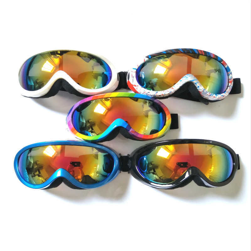 New Professional Spherical Adult and Children Ski Goggles Windproof Childrens Ski Goggles Windshield H251015