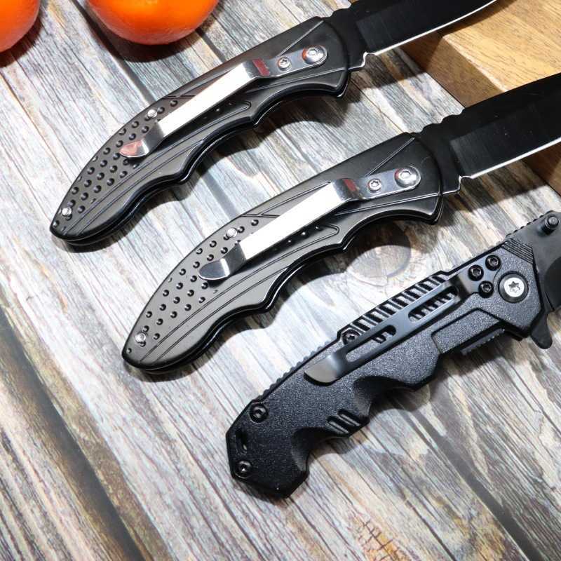 High Hardness Stainless Steel Folding Knife Outdoor Survival Selfdefense Tactical Sharp Portable Fruit Knife H251015