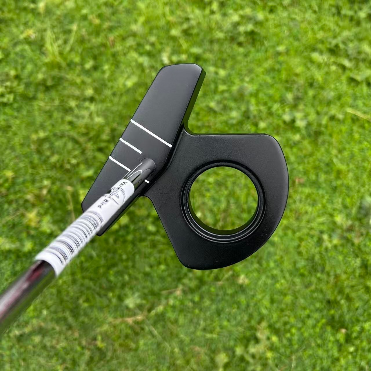 Premium Enhanced Vermilion Bird Golf Putter Non-Slip PU Grip for Stable Performance