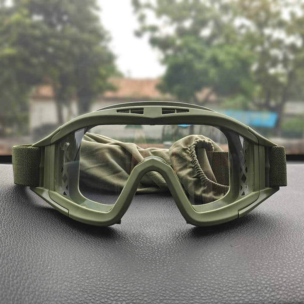 Thickened Goggles Locust Tactical Glasses Special Jungle Goggles Real Labor Protection Sports Equipment H251015