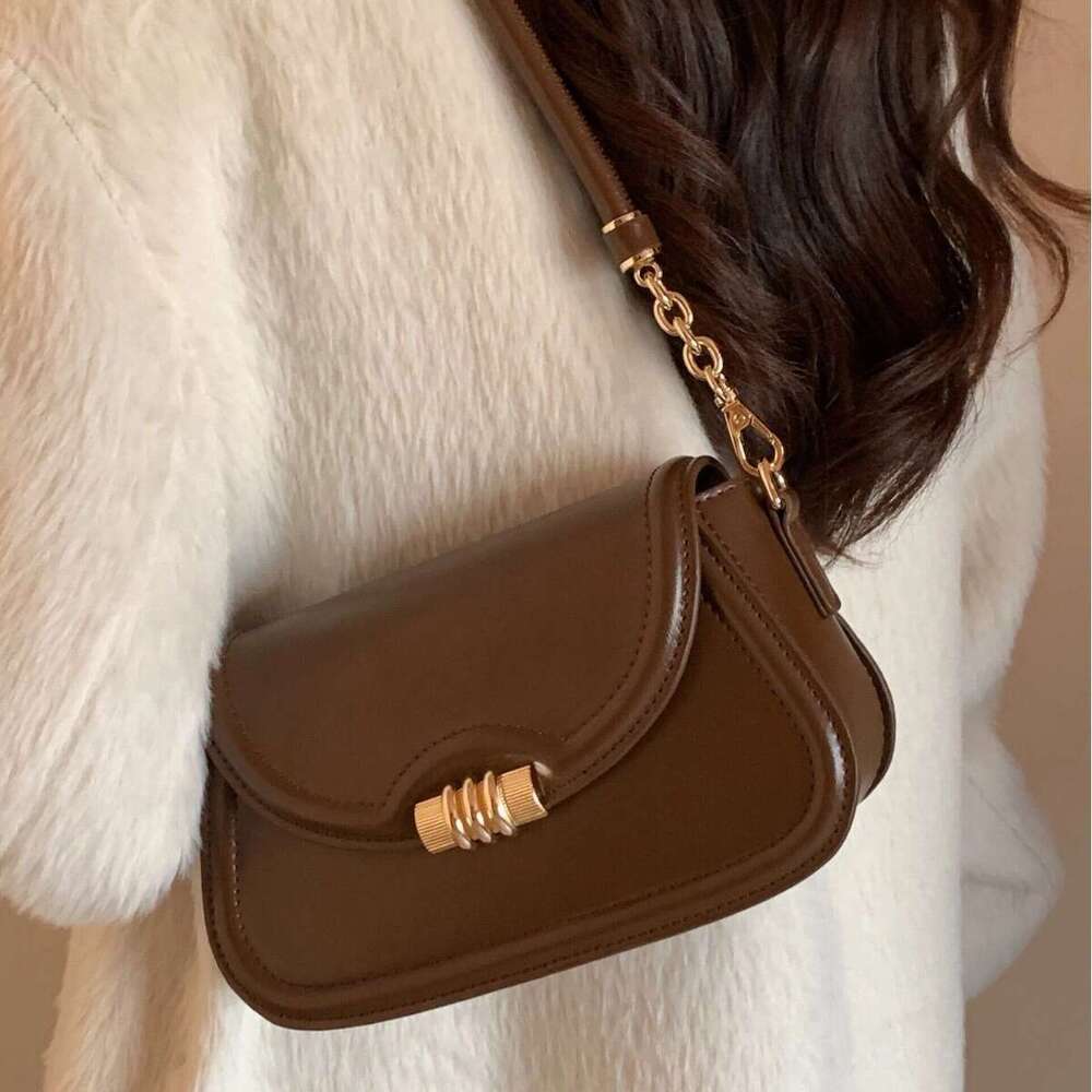 2025 New French - Style High - end Designer Underarm Saddle Bag for Women - Versatile and Exquisite Single Shoulder Bag