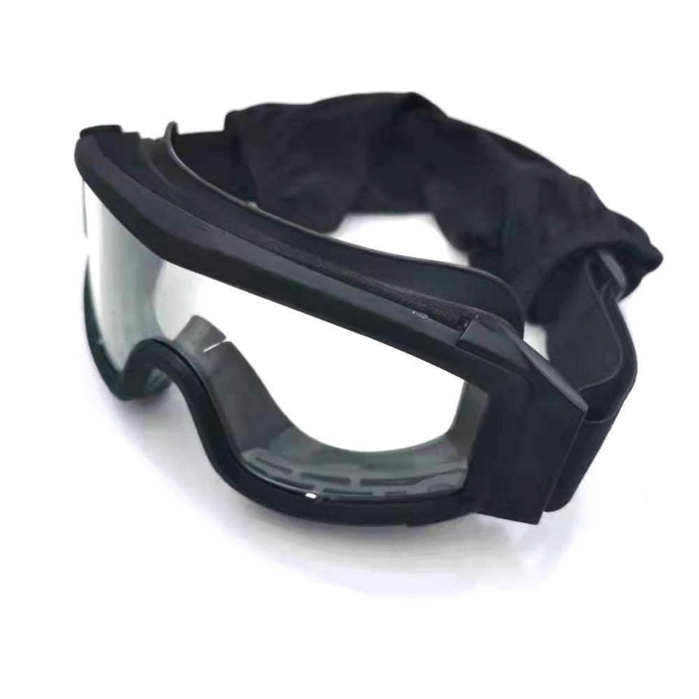 Desert Realistic Tactical Goggles Large Frame Windproof Sandproof Impactresistant Offroad Glasses Safety Goggles H251015