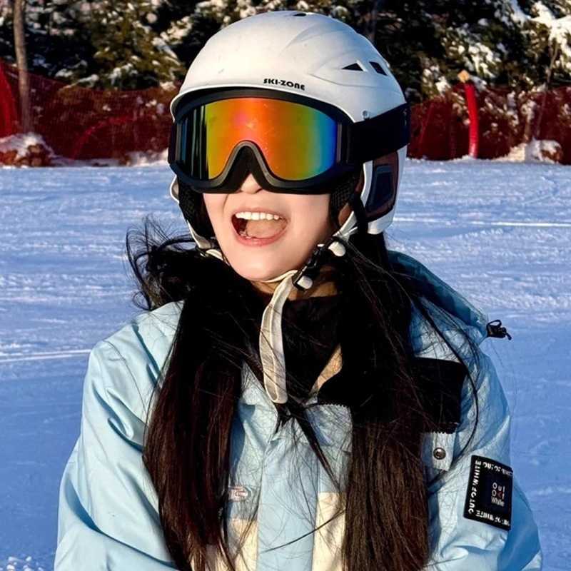 Adult Outdoor Ski Goggles Mountaineering Goggles Unisex Ski Glasses Snow Windproof Goggles Outdoor Glasses H251015