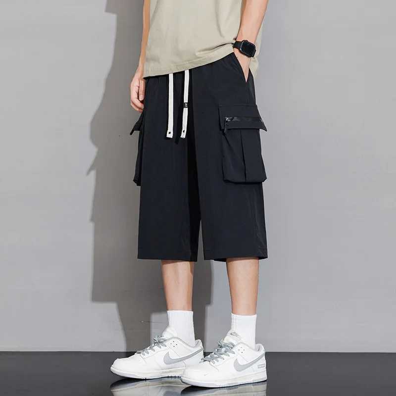Summer Thin Style Loose Casual Sports Cropped Pants Summer Man Shorts Cargo Shortfitting Men Shorts Free Shipping CargoshortsT251015