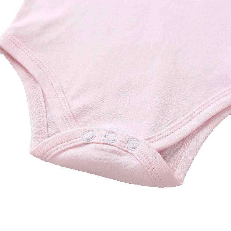 Baby Romper 0-12 Months Summer Solid 3 Colours Polo Infant Boy Girl Clothes jumpsuit born Bebies Roupas 211101 J250625