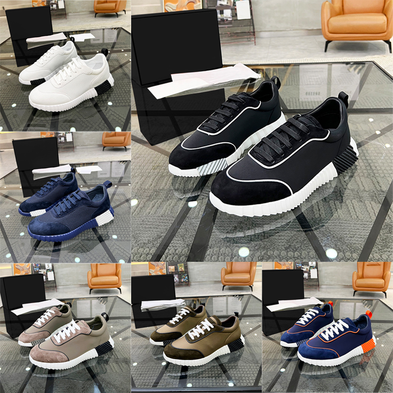 Men Shoes Designer Bouncy Sneakers Suede Leather Trainers Jet Sneaker Lightweight Breathable Mesh Running Shoes Outdoor Platform Shoes 959