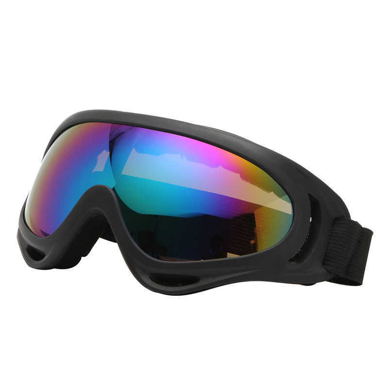 Unisex Ski Goggles Windproof Sandproof Goggles Cycling Goggles Electric Motorcycle Dustproof Outdoor Offroad Protective Glasses H251015