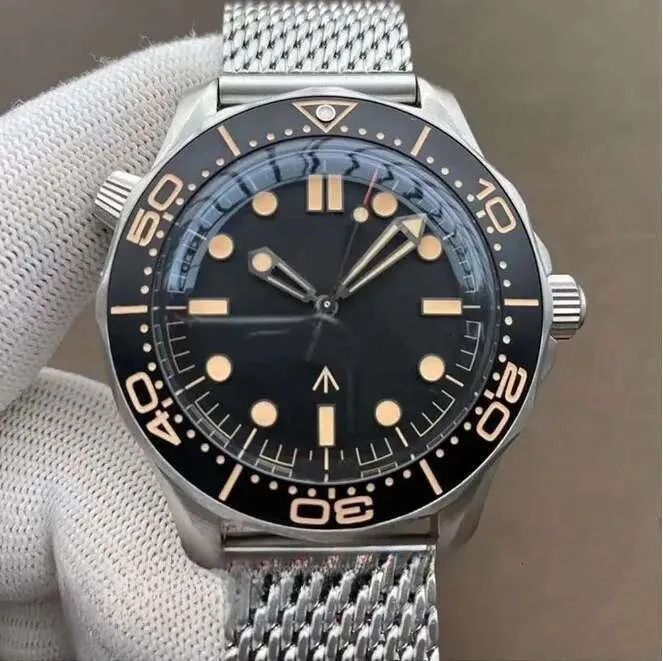 Men watch 300-meter diving 007 watch designer watches men AAA+ high-quality 42MM mechanical automatic watch Sapphire mirror surface watch