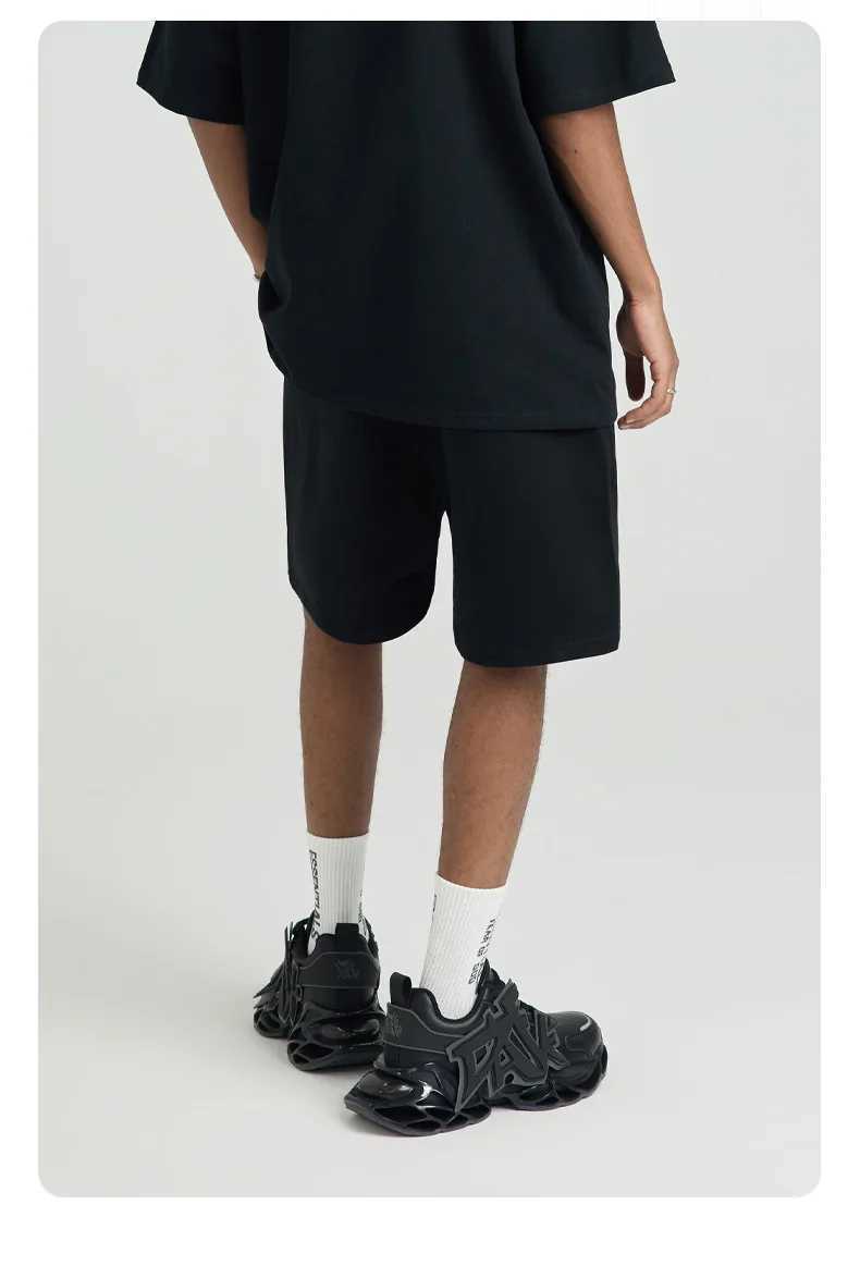 Mens Summer Casual Shorts Drawstring Solid Color Cotton Linen Short PantsT251015