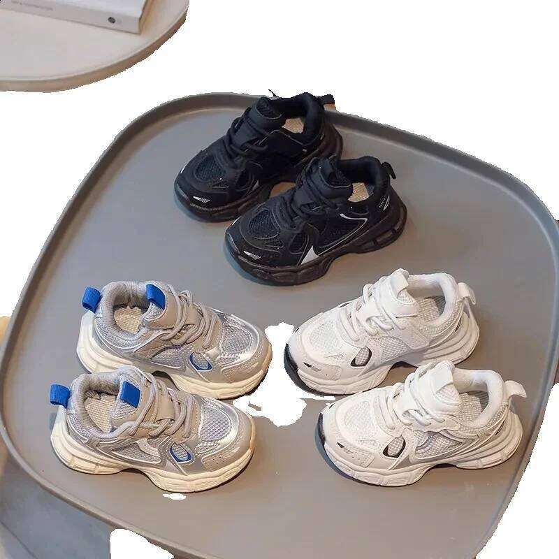 Unisex Kids Shoes Sneakers Baby Boy Girls Clunky Sports Tennis Casual Flats Children Infant Footwear Autumn 240723 J250625