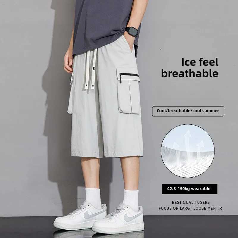 Summer Thin Style Loose Casual Sports Cropped Pants Summer Man Shorts Cargo Shortfitting Men Shorts Free Shipping CargoshortsT251015