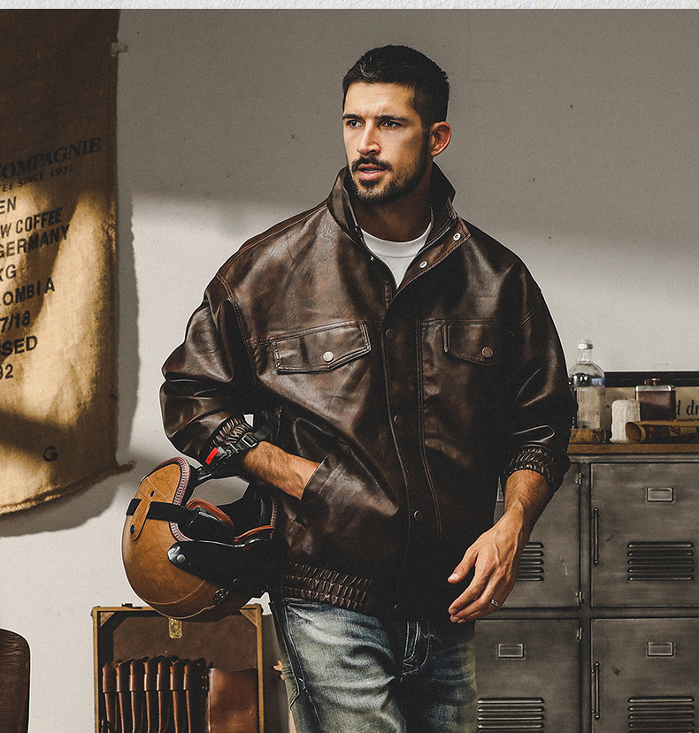 Men's Jackets Bar Lapel Unwaxed Hunting Jacket