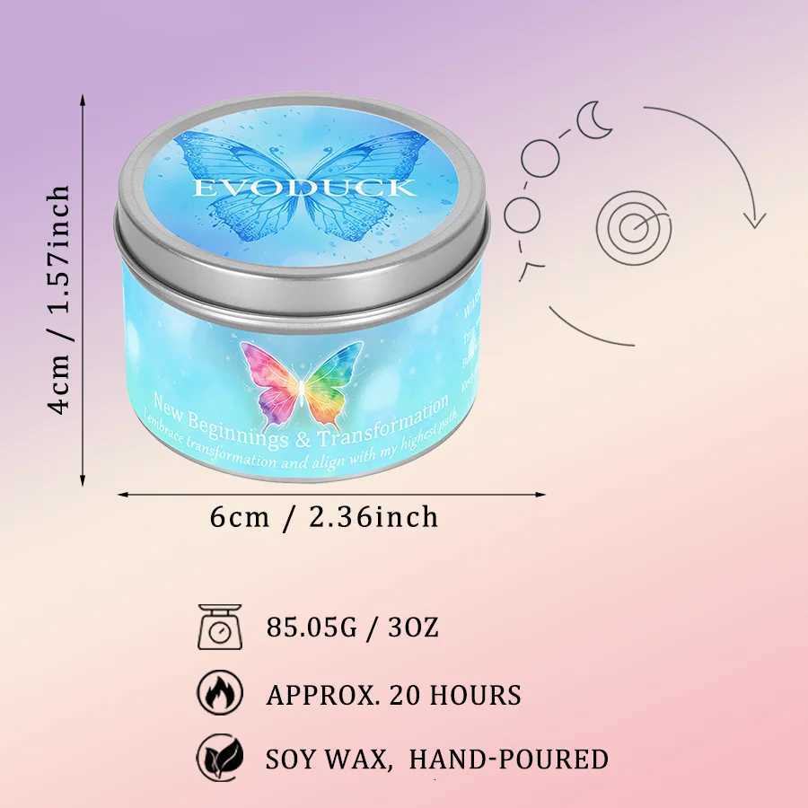 Lemon Mint Scent with Crystals Scented Candle for Gifting Female Friends Suitable for ChristmasHalloween Home Meditation C251015