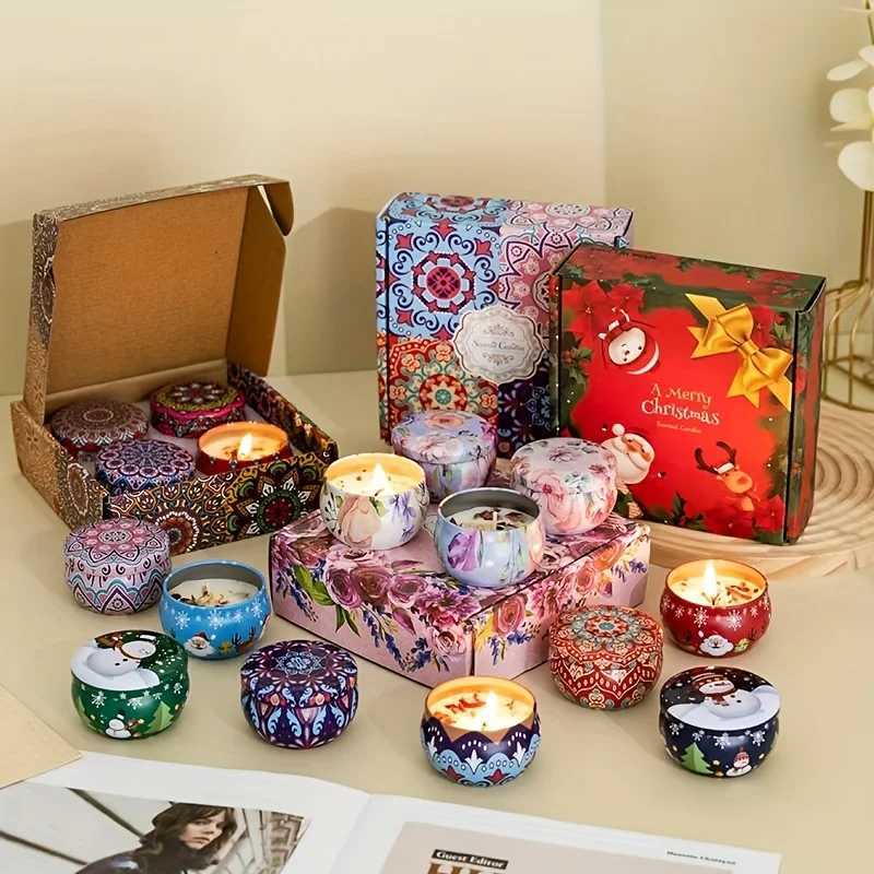 176 Oz 4 Pack Home Scented Candles 100120 Hours Candle Present For Men And Women Candles For Birthday Father Day Gift C251015