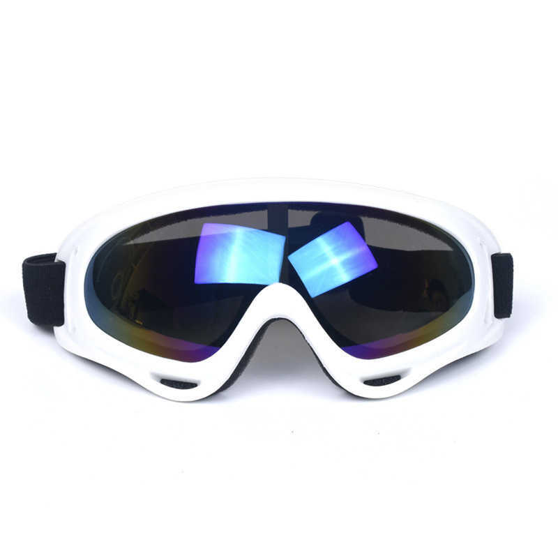 X400 Glasses Color Frame Multicolor Ski Glasses Motorcycle Goggles Labor Protection Goggles Adult Goggles H251015