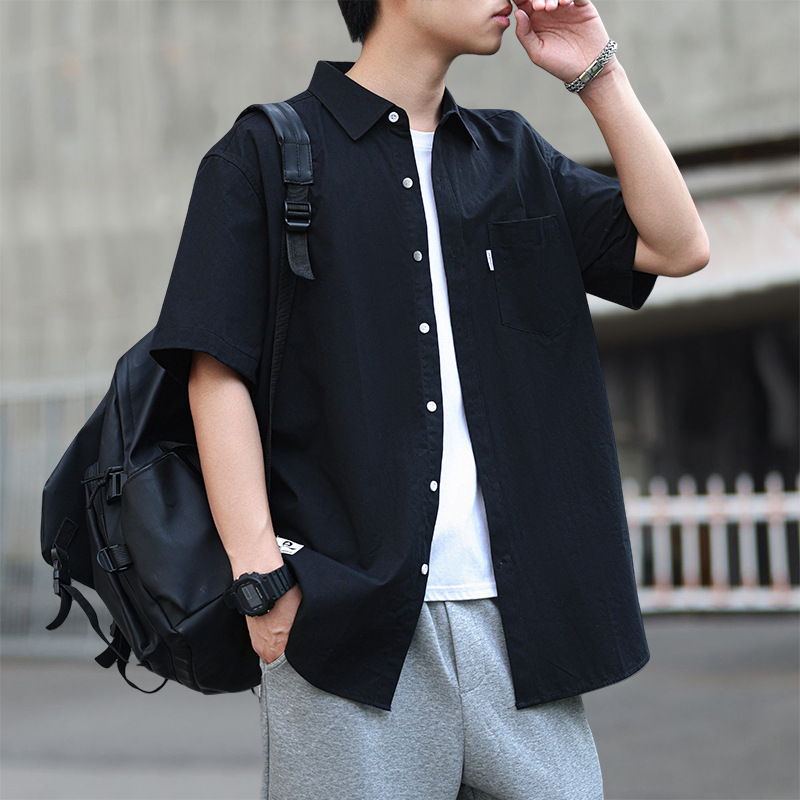 C101503 Men's autumn jacket 2024 Korean style trendy tops stand collar men's jacket