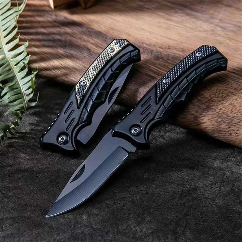 Stainless Steel Outdoor Camping Survival Knife Stainless Steel Folding Knife Multifunctional Pocket Knives Knives Cutter H251015