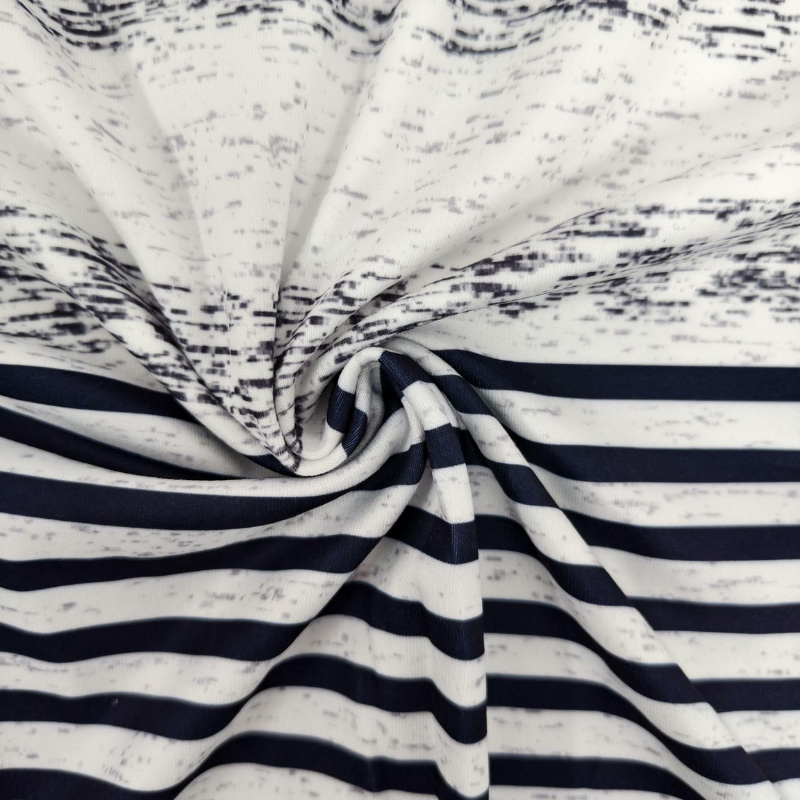 Vintage Animal Print Womens Cotton Blend Tee with Crew Neck Milk Silk Comfortable Casualwear-CF50714