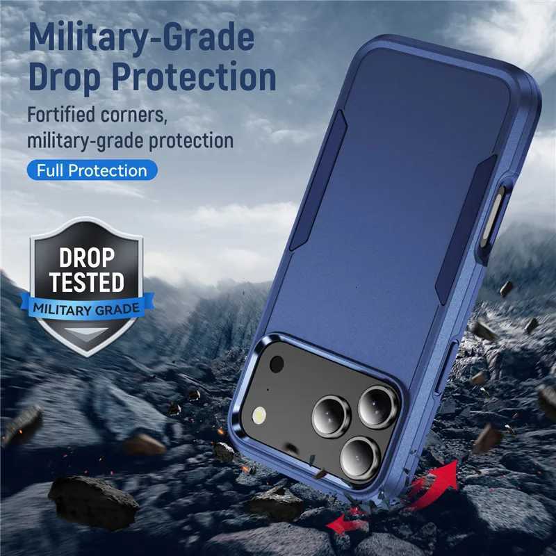 Heavy Duty Armor Shockproof Phone Case For iphone 17 Pro Max 5G iphone17 Air 17Pro Hard PCTPU Protector Back Cover T251015